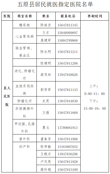 五原县医疗保障局最新项目概览